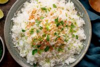 Perfect Coconut Rice in a Rice Cooker: Fluffy, Creamy Recipe