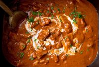 Slow Cooker Coconut Chicken Curry Recipe for Tender Meat