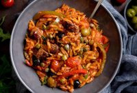 Tomato Sausage Orzo Recipe — Flavorful One-Pot Dinner