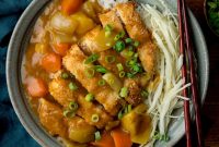 Crispy Chicken Katsu Curry Recipe with Savory Japanese Sauce
