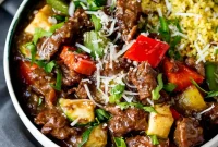 Summer Slow-Cooked Beef Casserole Recipe for Tender Meat
