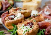 Herb Yorkshire Puddings with Grana Padano Béchamel & Prosciutto di San Daniele