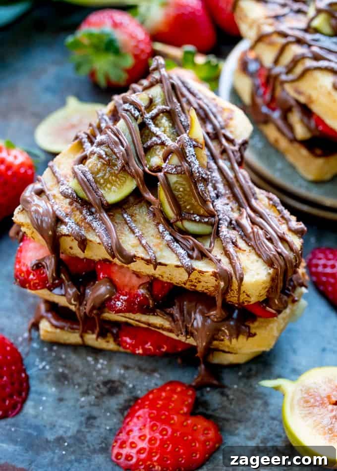 Valentine’s Nutella French Toast Hearts Recipe 4 Valentines Nutella French Toast Hearts