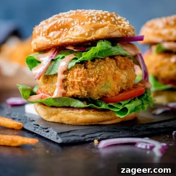 Ratatouille with Baked Feta Croutons: Simple Rustic Vegetable Bake 12 Cheesy Veggie Burger with lettuce on sesame seed bun