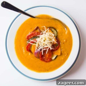 Hearty French Ratatouille Soup Recipe for Summer Vegetables 3 img 1266 2