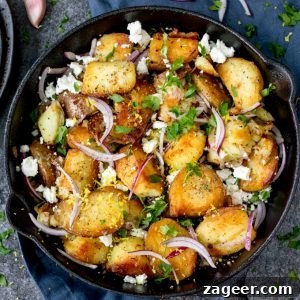 Greek-Style Potato Hash with Feta and Herbs 5 img 1281 4