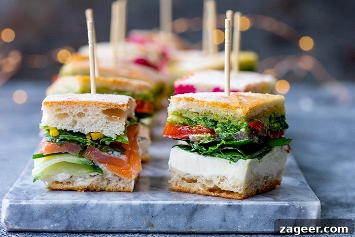 French Press Sandwich Bites: Crispy Mini Grilled Sandwiches 6 Wide image of mini sandwich bites