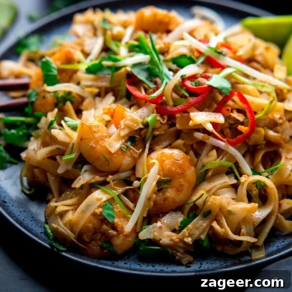 Crispy Coconut Shrimp Recipe with Mango Dipping Sauce 10 Prawn Pad Thai