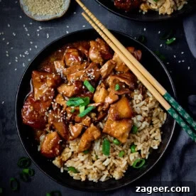 Top Slow Cooker Recipes for Flavorful Weeknight Meals 5 Honey garlic chicken served with rice