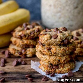 Pantry-Friendly Recipes: Delicious Meals from Store Cupboard Staples 18 banana oat chocolate chip cookies
