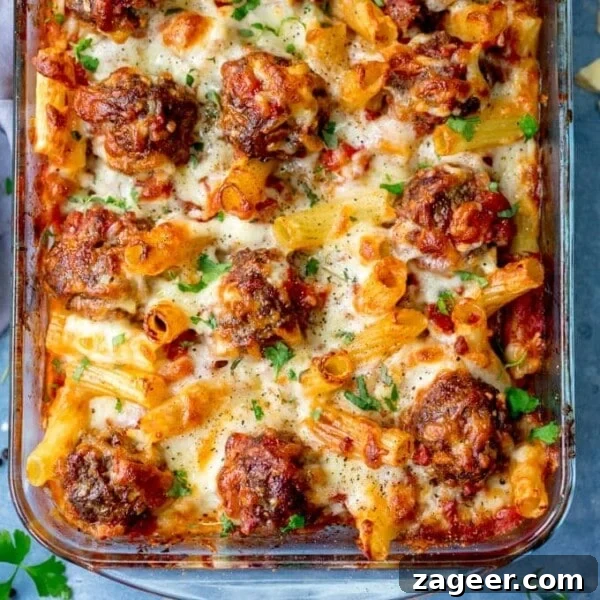 Authentic Swedish Meatball Recipe with Creamy Gravy and Lingonberry 15 Meatball and pasta bake