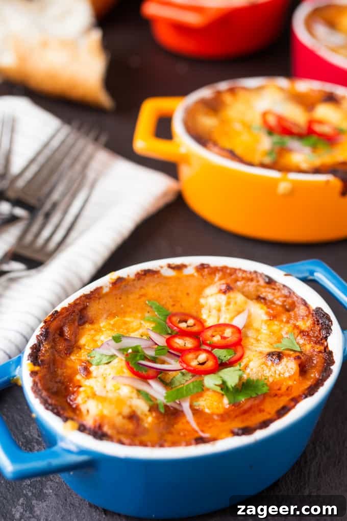 Chili Lasagna - Make a double batch of chili con carne so you can use the leftovers for this yummy meal.