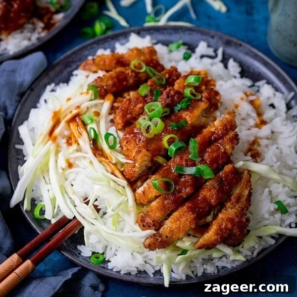 Chicken Yakisoba Recipe: Flavorful Stir-Fried Noodles with Veggies 10 Tonkatsu pork curry on a plate with rice and cabbage
