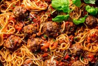 Classic Spaghetti with Homemade Meatballs: Authentic Italian Recipe