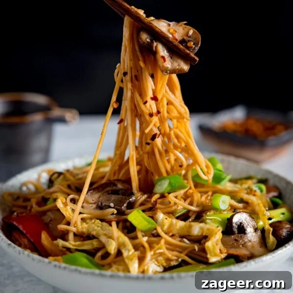 Savory Vegetarian Nut Roast Recipe for Holiday Dinners 11 Mushroom Chow Mein