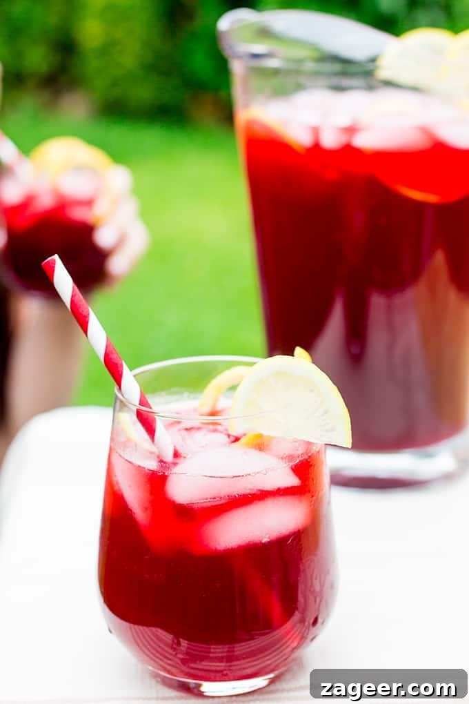 Spiced Berry Cooler Recipe: Refreshing Summer Drink with Warm Spices 4 Spiced Berry Cooler - A punchy and refreshing non-alcoholic cocktail. Serve over ice for the perfect summer BBQ drink.