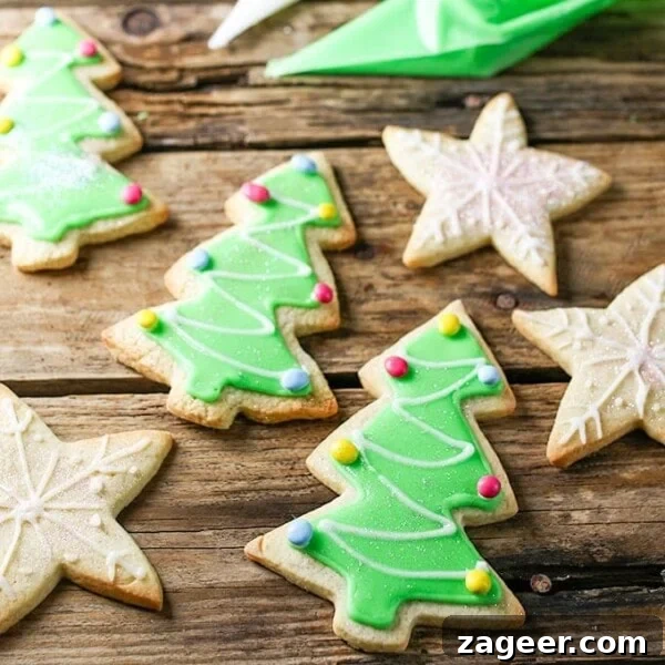 Christmas Cake Decorating Ideas for a Festive Finish 16 How to make christmas sugar cookies with simple icing.