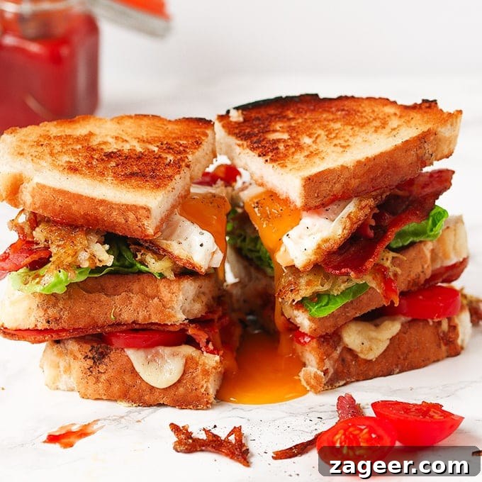 Crispy BLT with Homemade Hash Browns Recipe 3 The Ultimate BLT with homemade hashbrown - this is breakfast and lunch in one meal!