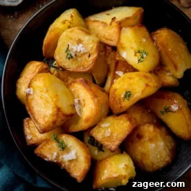 Creative Easter Dinner Menu Ideas for a Memorable Celebration 21 Air fryer roast potatoes
