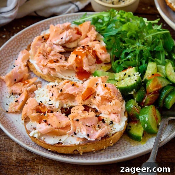 Avocado and Egg Bagel Sandwich Recipe for Breakfast 8 Salmon Cream Cheese Bagels