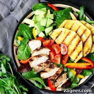 Hawaiian Chicken Salad with Cilantro-Lime Vinaigrette 5 img 5266 4