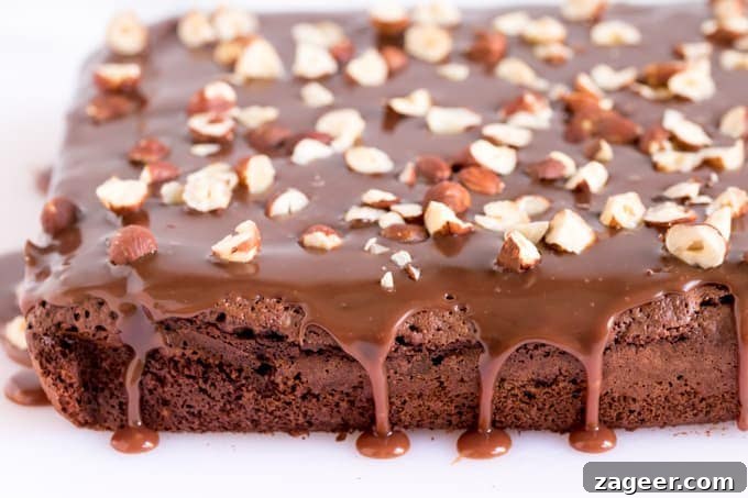 Ferrero Rocher Brownies with Silky Milk Chocolate Ganache 3 These Ferrero Rocher Brownies are the ultimate treat to go with your afternoon cup of coffee!