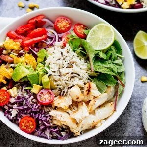 Zesty Fish Taco Bowl with Tangy Yogurt Lime Dressing 4 img 6424 3