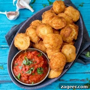 Crispy Fried Ravioli with Spicy Tomato Dipping Sauce 6 img 6606 5