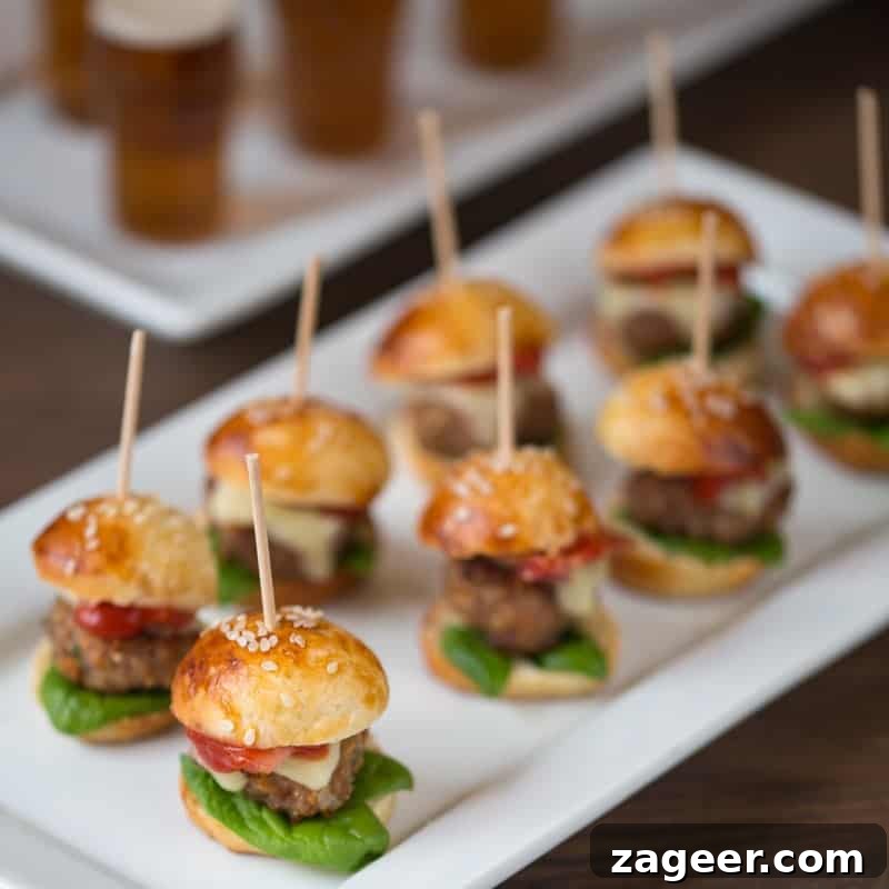 Mini Burger Sliders: Perfect Party Bite-Sized Cheeseburgers 3 MiniBurgers-270A5701-June2014_web