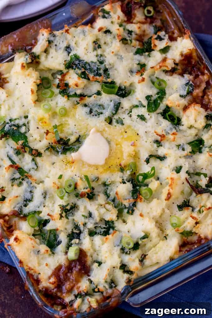 Hearty Sausage and Colcannon Potato Bake Recipe 2 Sausage and Colcannon Bake