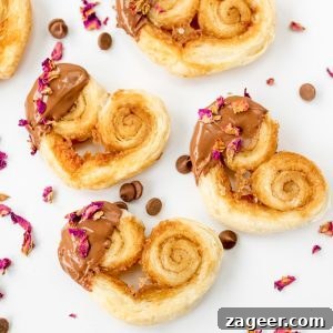 Rose and Chocolate Valentine's Palmiers: Romantic Pastry Recipe 5 img 6852 4