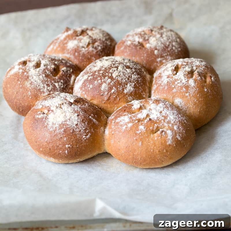 Ale Bread Rolls - made with English Ale and a mix of wholemeal and white flour. Seriously tasty!