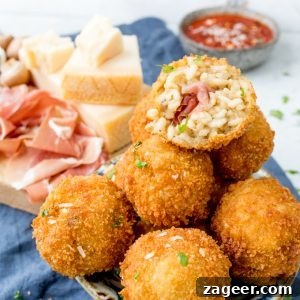 Prosciutto di San Daniele Arancini with Mushroom & Grana Padano 6 img 7161 7