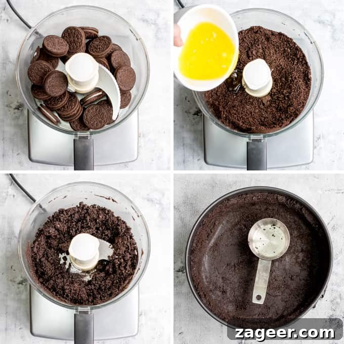 Decadent Chocolate Orange No-Bake Cheesecake Recipe 3 This Chocolate Orange No-Bake Cheesecake is rich, creamy and delicious! Made with an Oreo crust, and topped with chocolate ganache!