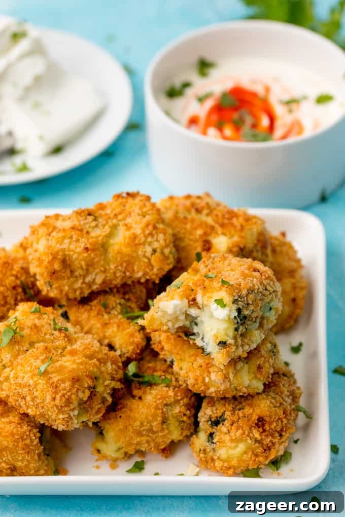 Baked Spinach and Goat Cheese Croquettes Recipe 2 Baked Spinach and Goats Cheese Croquettes – a lighter dinner or appetizer for meatless Mondays! Easily made Gluten Free too!