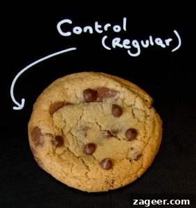Cookie Science: Fun Baking Experiments to Perfect Flavor 12 Cookie Experiment - a visual and taste test using a control cookie and 8 minor changes to ingredient or technique