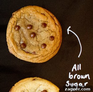 Cookie Science: Fun Baking Experiments to Perfect Flavor 8 Cookie Experiment - a visual and taste test using a control cookie and 8 minor changes to ingredient or technique