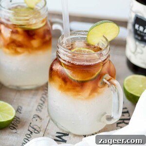 Black Cherry Bellini Recipe: Sparkling Cocktail with Cherry Puree 5 Dark 'N' Stormy - a delicious blend of spiced rum, ginger beer and lime - easy and delicious!